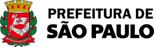 Brasão e assinatura da Prefeitura de São Paulo